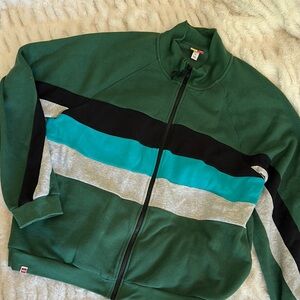 Lego Green and Blue Zip Up Sweater‎